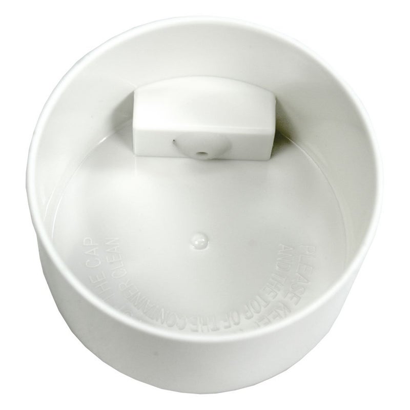 TIGHTPAC Pawvac 3 Ounce Vacuum Sealed Pet Food Storage Container; White Cap & Body/Black Paws - Image 3